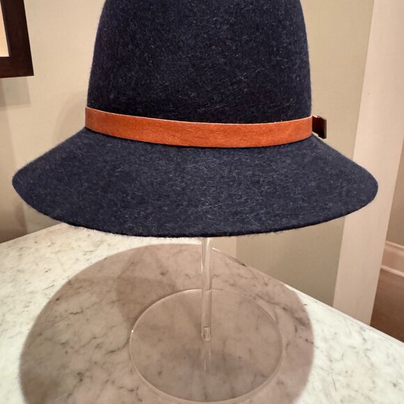 Eugenia Kim Wool Winter Hat Navy - Picture 5 of 7